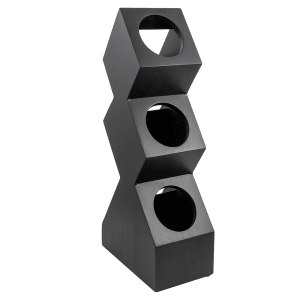 151-1016396 3 Compartment Cylinder Display Only - Midnight Bamboo