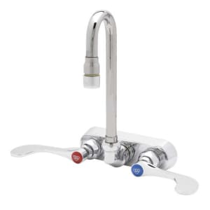 064-B2459 Splash Mount Faucet - 2 7/8" Swivel/Rigid Gooseneck Spout, 4" Centers