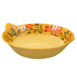 284-ML95VN 4 qt Round Melamine  Serving Bowl, Yellow