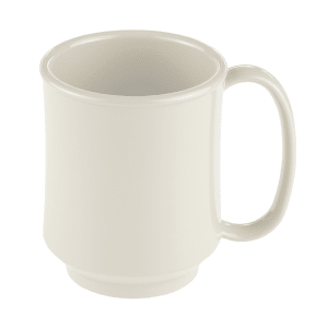 284-SN104IV 8 oz Coffee Mug, Plastic, Ivory