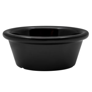 284-RM203BK 1 1/2 oz Melamine Ramekin, Black
