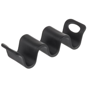 229-10278BK Taco Holder - Holds 2 to 3 Tacos, Melamine, Black