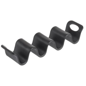 229-10279BK Taco Holder - Holds 3 to 4 Tacos, Melamine, Black
