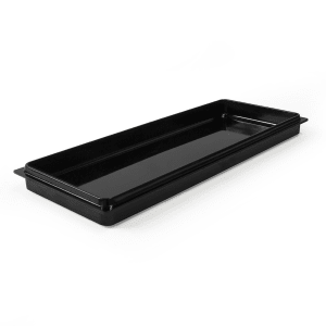 701-M6152LIDB Lid for M6152-B - 15"L x 6"W, Melamine, Black