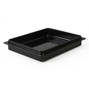 701-M7562LIDB Lid for M7562-B - 7 1/2"L x 6"W, Melamine, Black