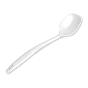 701-MSP12W 12" Solid Serving Spoon w/ 2 oz Capacity - Melamine, White