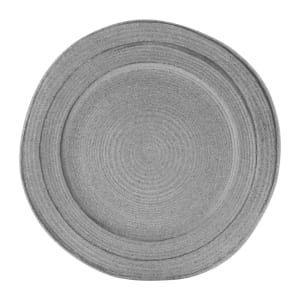 701-D1134STGSD 11 3/4" Round Melamine Dinner Plate, Granite Stone