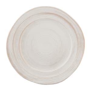 701-D101STOWD 10" Round Melamine Dinner Plate, Off White Stone