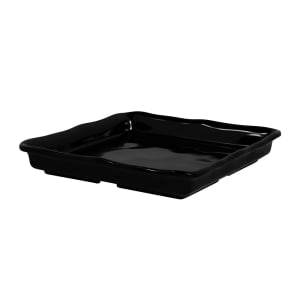 701-M1010B 10" Square Serving Tray - Melamine, Black