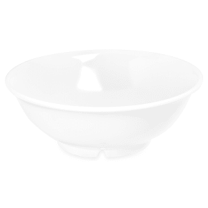 028-4373702 24 oz Round Melamine Serving Bowl, White