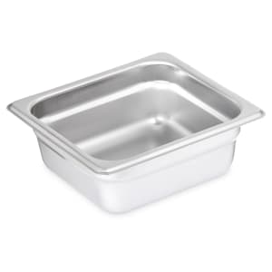 028-607162 Sixth Size Steam Pan, Stainless
