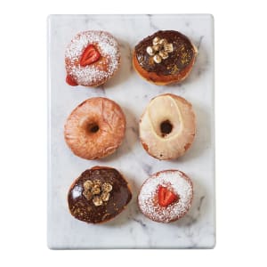 151-362971281M Melamine Display Tray - 12"L x 7"W, Marble