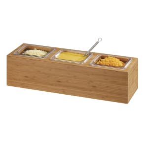 151-3837360 (3) Compartment Bar Garnish Tray