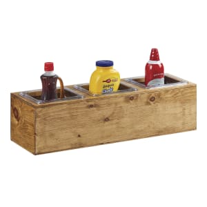 151-3837399 (3) Compartment Bar Garnish Tray