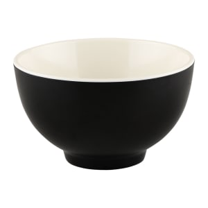 701-JW452TES 12 oz Round Melamine Bowl, Ebony/Sand