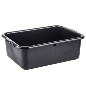 229-1537B Bus Box - 21 1/2" x 15 3/4" x 7", Black