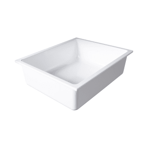 701-B12125W 3 3/4"D Half Size Food Pan