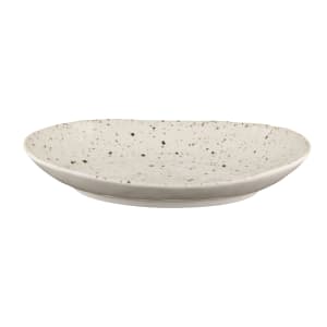 701-D1181OVCC 11" x 8 3/8" Oval Melamine Dinner Plate - Chocolate Chip