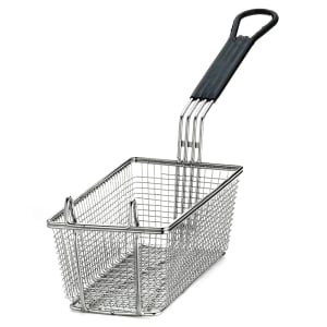 229-426 Fryer Basket w/ Coated Handle & Front Hook, 11" x 5 3/8" x 4"
