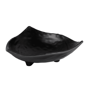 701-JW3008B 16 oz Triangular Melamine Bowl, Black