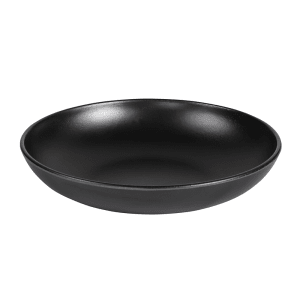 701-JW875B 38 oz Round Melamine Serving Bowl, Black