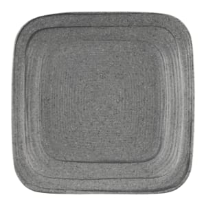 701-D7PLSTGSD 7" Square Melamine Salad Plate, Granite Stone