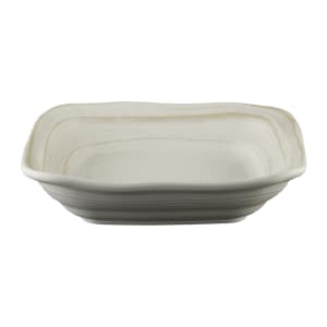 701-D8BSTOWD 29 oz Square Melamine Bowl, Off White Stone