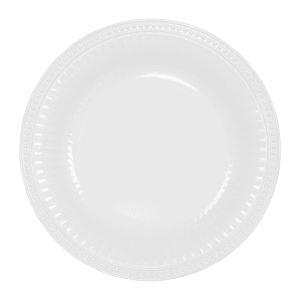 701-M14RNW 14" Round Foundations Platter - Melamine, White