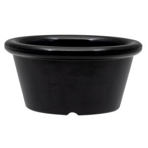 284-S620BK 2 oz Melamine Ramekin, Black