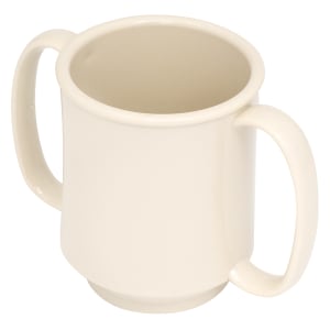 284-SN103IV 8 oz Coffee Mug, Plastic, White