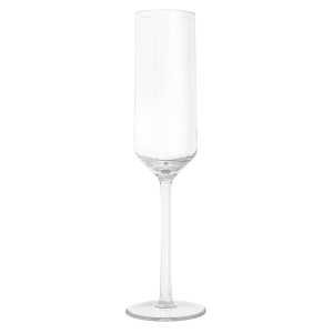 284-SW1462CL 6 oz Champagne Flute Glass, Plastic, Clear