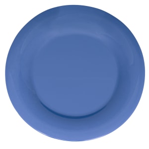 284-WP12PB 12" Round Melamine Dinner Plate, Peacock Blue