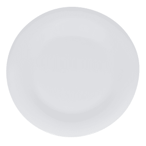 284-WP7DW 7 1/2" Round Melamine Salad Plate, White