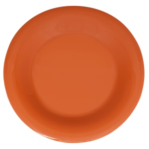 284-WP9PK 9" Round Melamine Dinner Plate, Pumpkin