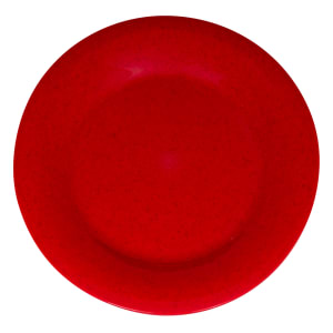 284-WP9RSP 9" Round Melamine Dinner Plate, Red
