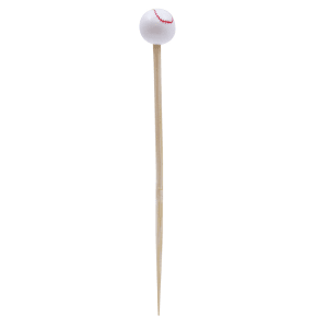 229-BAMSP145 4 1/2" Bamboo Baseball Pick