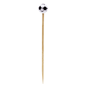 229-BAMSP545 4 1/2" Bamboo Soccer Ball Pick