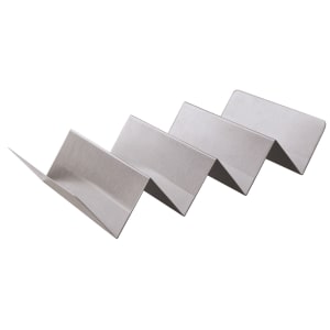 229-BBQ48 Hot Dog/Taco Prep Tray - 11x4x2" Stainless