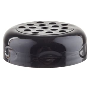 229-C260TBK Perforated Plastic Shaker Top For 6 or 8 oz, Black
