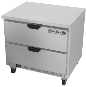 118-WTFD36AHC2FLT 36" W Worktop Freezer w/ (1) Section & (2) Drawers, 115v