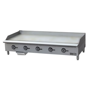 693-BDCTG60T 60" Gas Griddle w/ Thermostatic Controls - 1" Steel Plate, Convertible