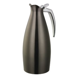 482-ALTU10BSDT 1 liter Altus Beverage Server w/ Push Button Lid - Stainless Liner, Dark Tungsten