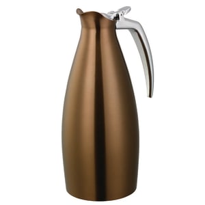 482-ALTU10BSRG 1 liter Altus Beverage Server w/ Push Button Lid - Stainless Liner, Rose Gold