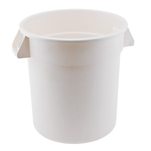 080-FCW10 Food Storage Container - 10 Gallon Capacity, White