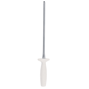 135-07613 SANI-SAFE® 10" Diamond Knife Sharpener w/ Polypropylene White Handle
