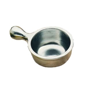 017-3011P 5" Round Soup Bowl w/ 8 oz Capacity, Aluminum