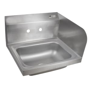 416-PBHSW1410SSR Splash Mount Hand Sink w/ Right-Side Splash, 4" On-Center, 14x10x5" Bo...