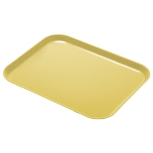 144-1418CL145 Fiberglass Camlite® Cafeteria Tray - 18"L  x 14"W, Yellow