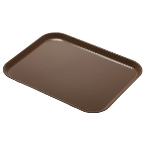 144-1418CL161 Fiberglass Camlite® Cafeteria Tray - 18"L  x 14"W, Tan