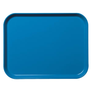 144-1216CL142 Fiberglass Camlite® Cafeteria Tray - 16 5/16" L x 12"W, Blue